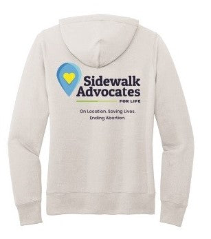 Women's Logo Hoodie in White