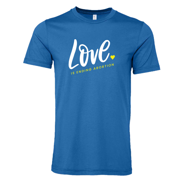 NEW! Love Is Ending Abortion T-Shirt