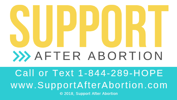 Support After Abortion Small Card (Set of 25)