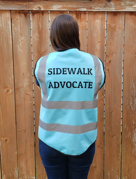 Sidewalk Advocate Safety Reflector Vest